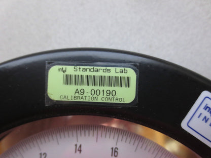 AMETEK 3420P-30 PANEL-MOUNT TEST GAUGE - 30psi, 5" - RECALIBRATED 1/2ANPT