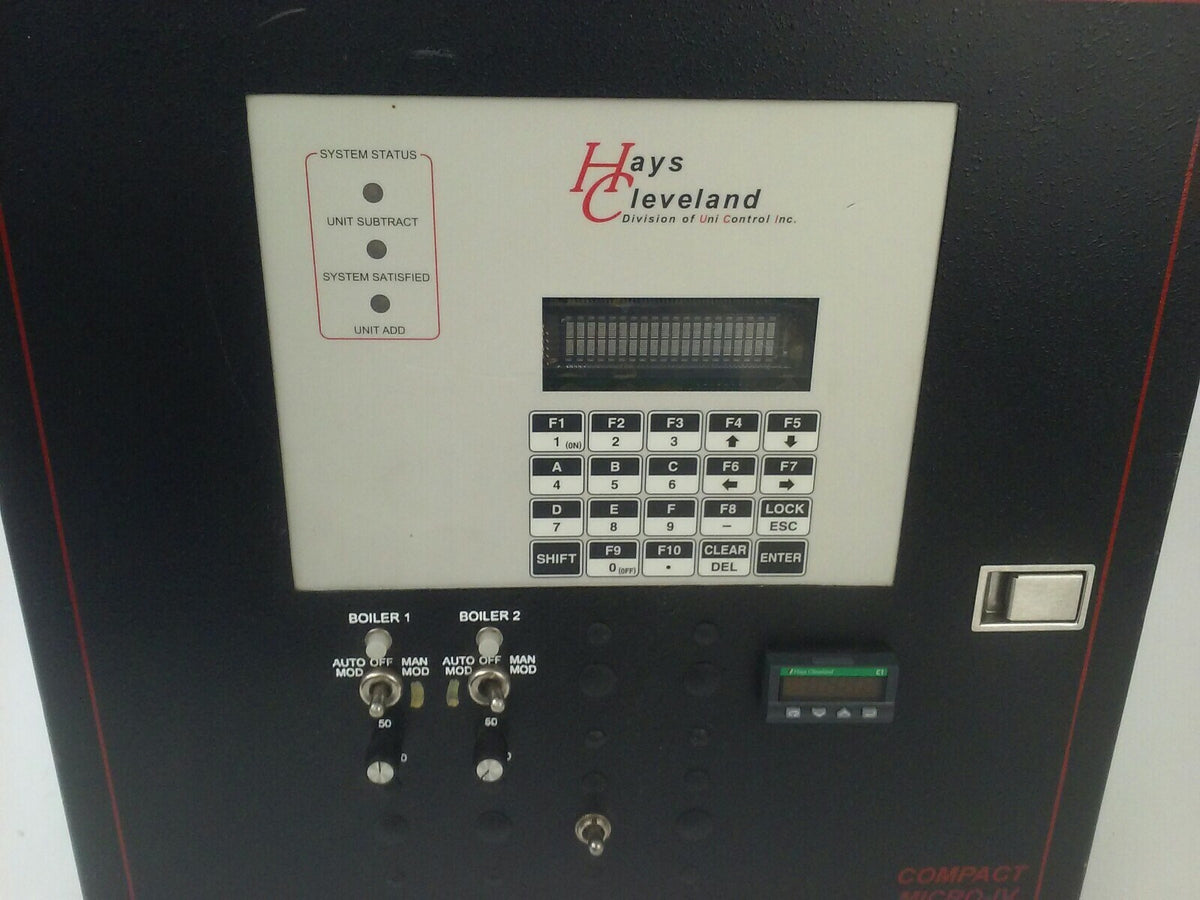 HAYES CLEVELAND COMPACT MICRO-IV 5830 120V 50/60HZ BOILER CONTROL SYSTEM