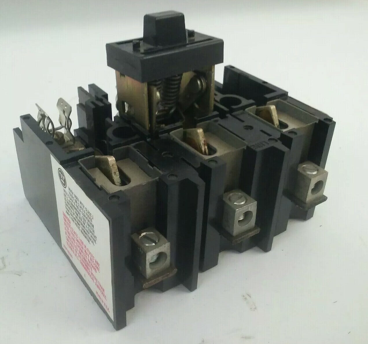 WESTINGHOUSE DS121R TYPE DS FUSIBLE DISCONNECT SWITCH 30A 240VAC/250VDC 3P