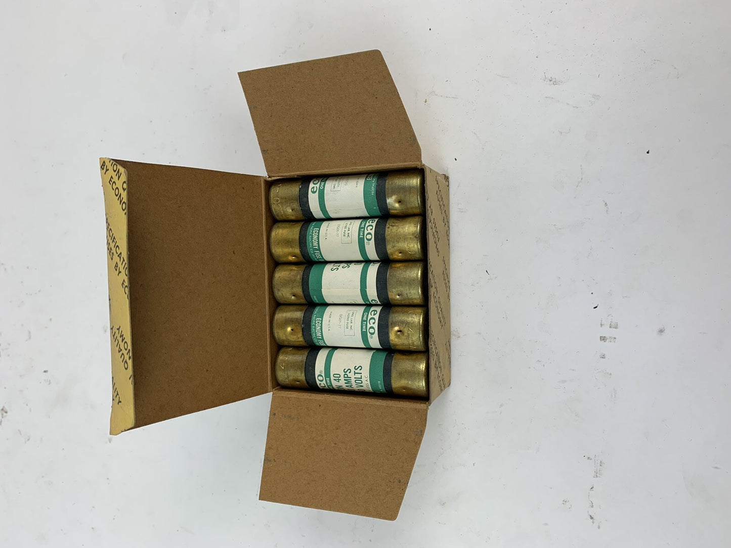 Economy Fuse One-Time EON40 40A 250V Fuse "Lot of 10"