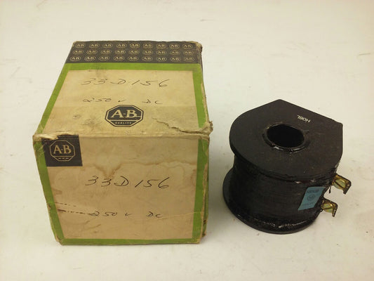 ALLEN BRADLEY 33D156 COIL 250VDC, EXCELLENT CONDITION, NEW OTHER, 33D