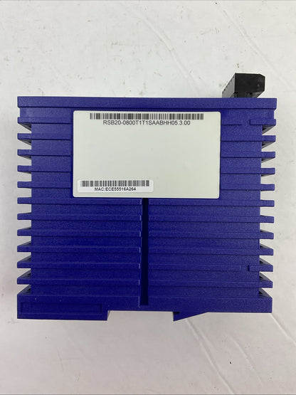 HIRSCHMANN RSB20-0800T1T1SAABHH05.3.00 ETHERNET RAIL SWITCH 9.6-32VDC