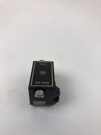 ALLEN BRADLEY 87A27 COIL 24V 60CY