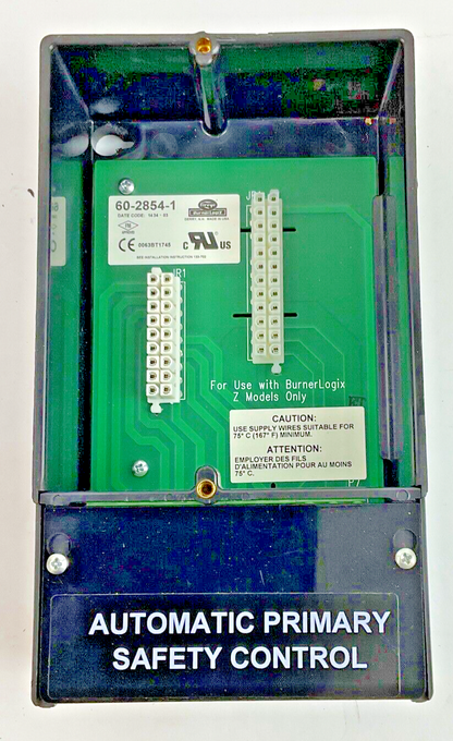 FIREYE 60-2854-1 WIRING BASE TERMINAL BLOCK OPEN Z MODULES