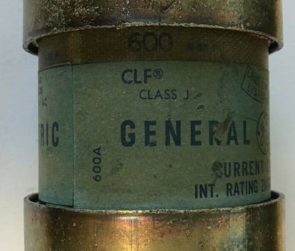 GENERAL ELECTRIC GF8B600 CLF CLASS J 600A 600VAC