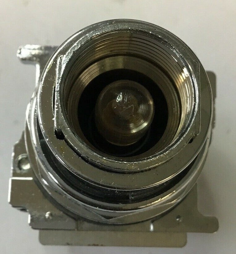 CUTLER HAMMER 10250T463C47-3 PUSH/PULL BUTTON 3POS 2NC ***MISSING RED CAP***