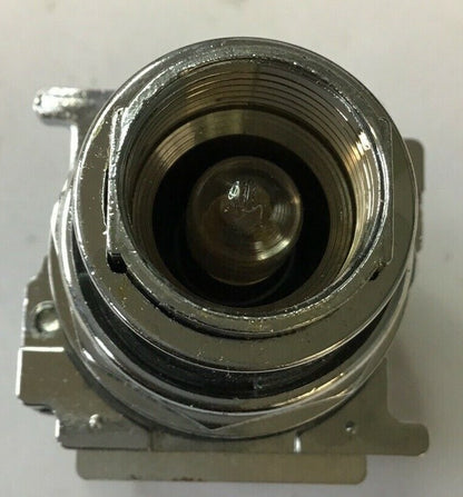 CUTLER HAMMER 10250T463C47-3 PUSH/PULL BUTTON 3POS 2NC ***MISSING RED CAP***