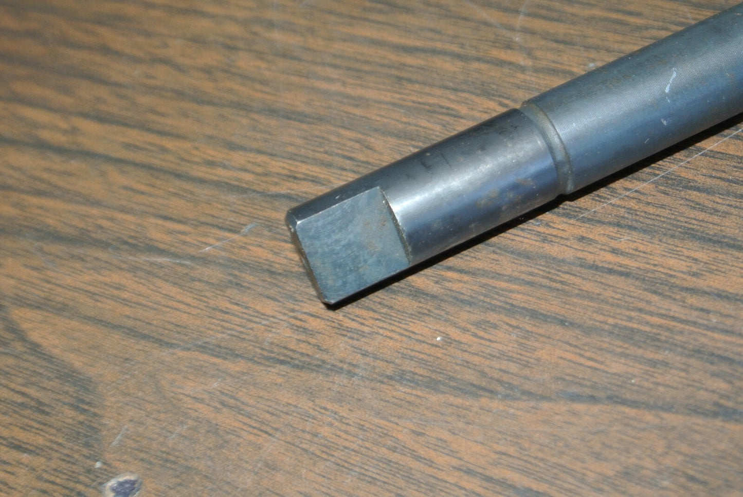 LOT of 4 / TANGED 3/4" 2-FLUTE DRILL BITS / REGROUND  1/2" - 3/4" STEP DRILL (?)