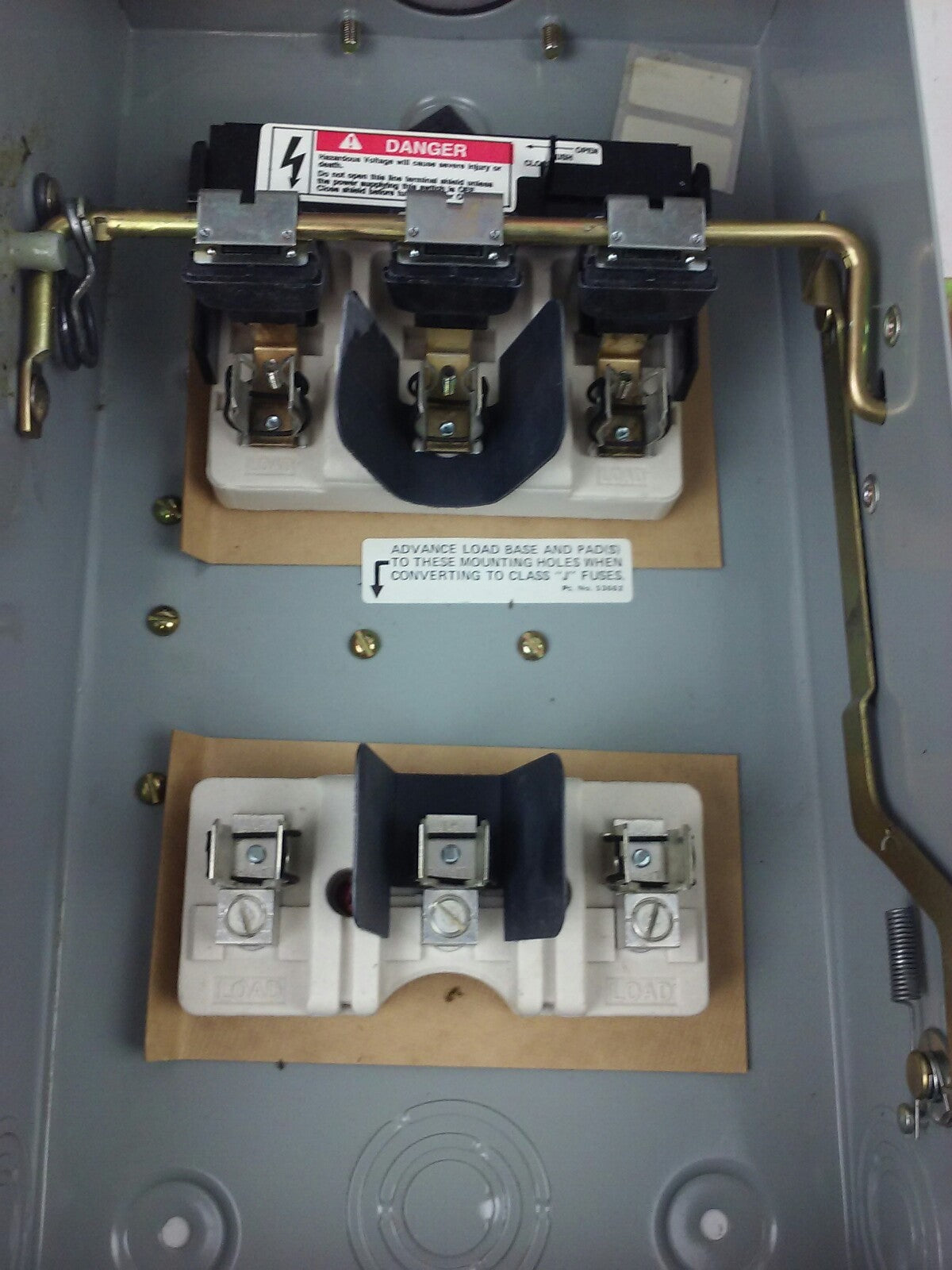 ITE SIEMENS FR351 SER. C, H.D. ENCLOSED SWITCH, 30A, 600V, 3P, 3PH, TYPE 3R,NEW