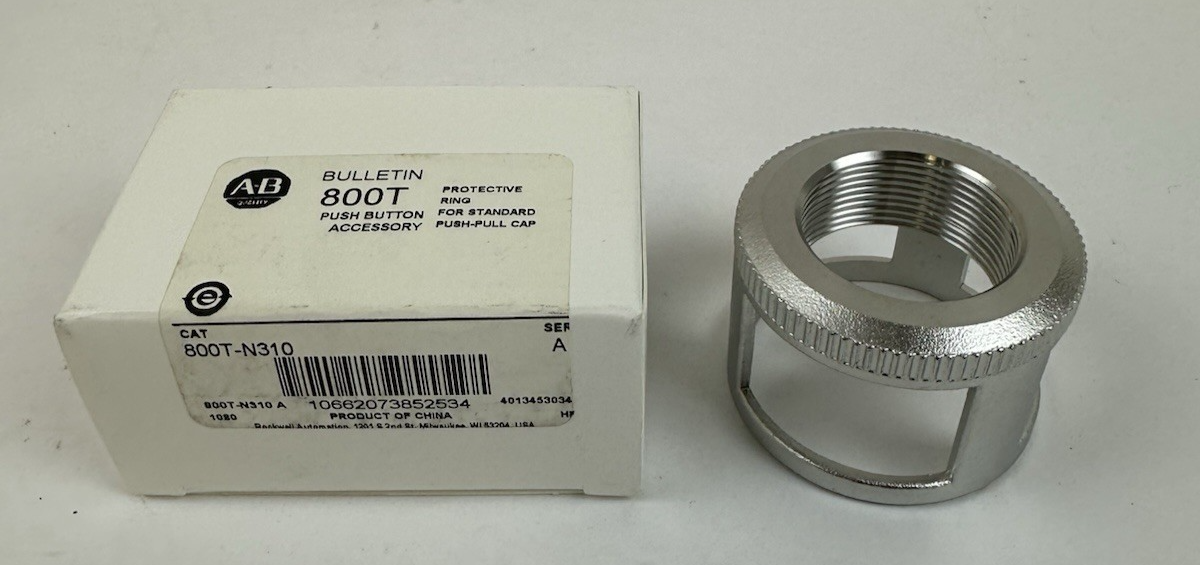 ALLEN BRADLEY 800T-N310 /SERIES A BULLETIN PUSH BUTTON PROTECTIVE RING LOT OF 3