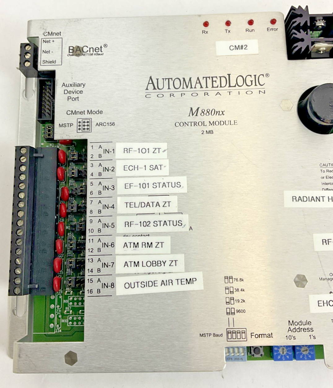 AUTOMATED LOGIC M880NX CONTROL MODULE 2MB BACNET