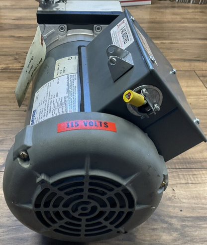 MOTOR VACUUM PUMP TRIVAC D8B 91255-1 MARATHON BQH 56B17F5558D P 3/4HP 1725RPM
