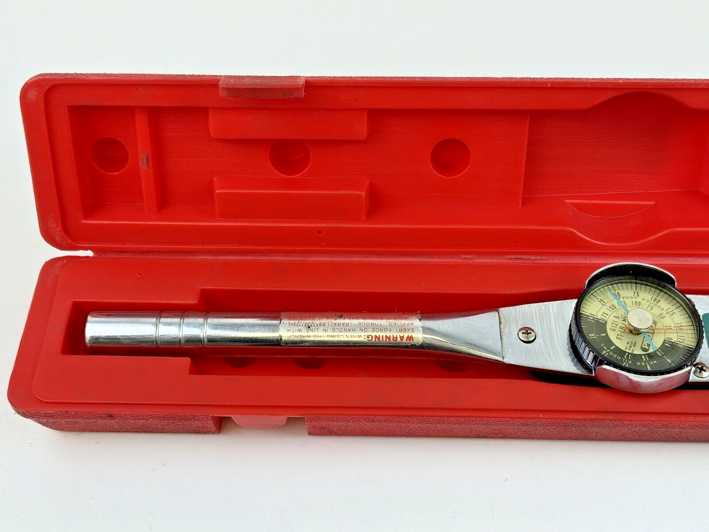 PROTO - 6121A - 35 to 175 ft-lb/5 to 24 m-kg  DIAL TORQUE WRENCH 1/2" DRIVE