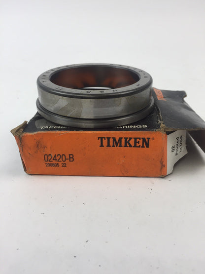 TIMKEN 02420B TAPERED ROLLER BEARINGS