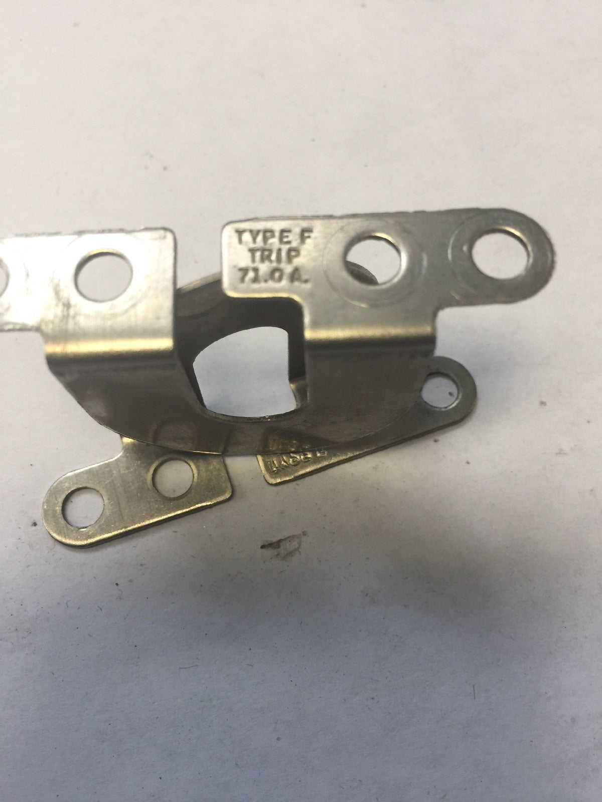 FEDERAL TYPE F HEATERS TRIP RATING 71.0 AMPS