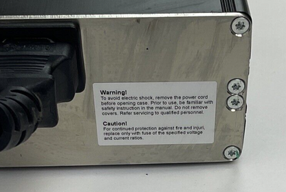 ATLAS COPCO 8432083094 MICROTORQUE AC ADAPTER PS36-150 240VAC 185VA 50-60HZ