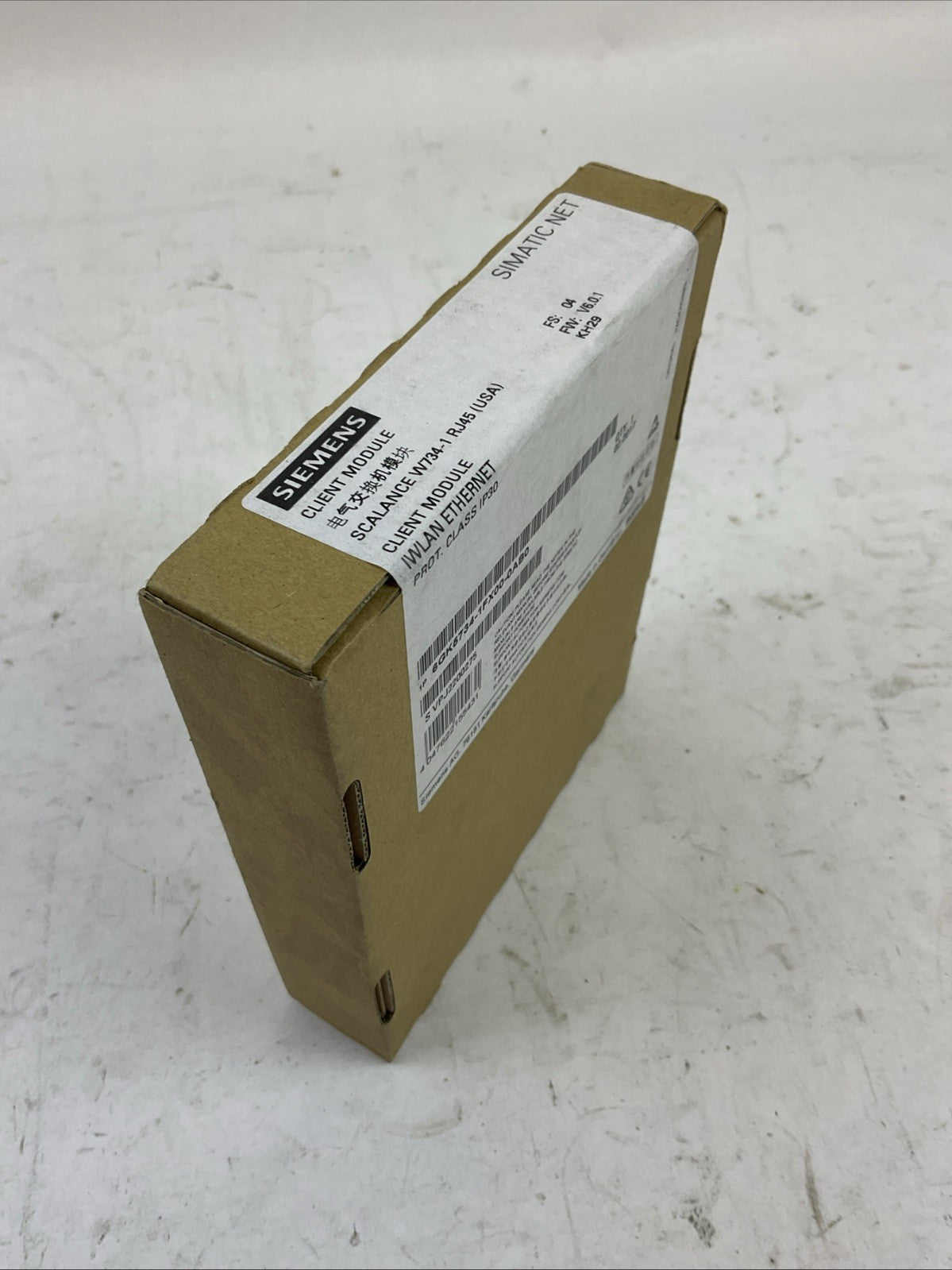 SIEMENS 1P 6GK5734-1FX00-0AB0 SIMATIC NET CLIENT MODULE FW: V6.01