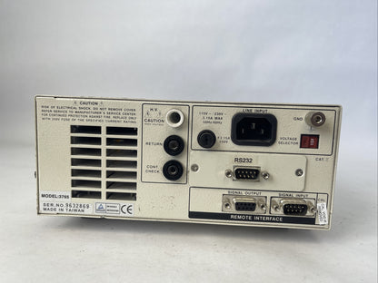 ASSOCIATED RESEARCH HYPOT III 3765 VER 2 DIELECTRIC WITHSTAND TESTER 115/230VAC