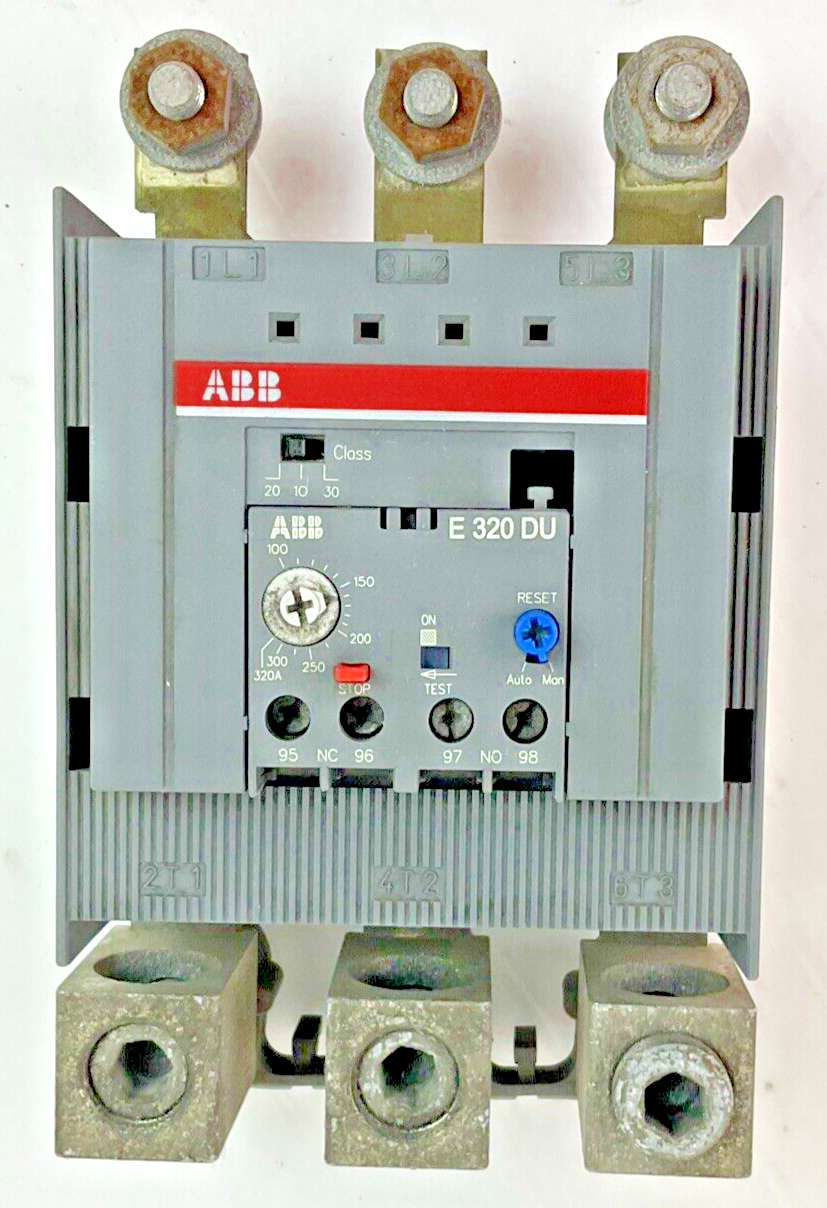 ABB E320DU OVERLOAD RELAY 320A 50/60HZ 690V