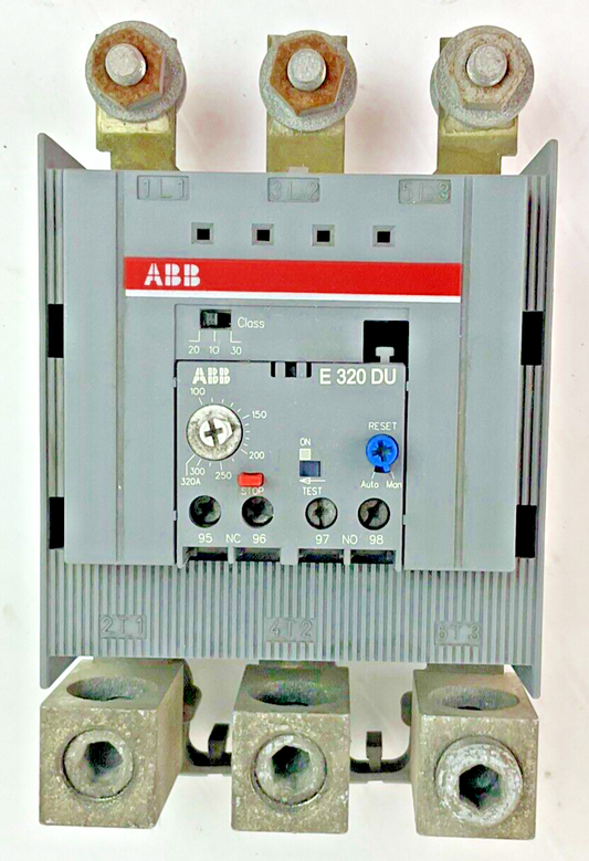 ABB E320DU OVERLOAD RELAY 320A 50/60HZ 690V