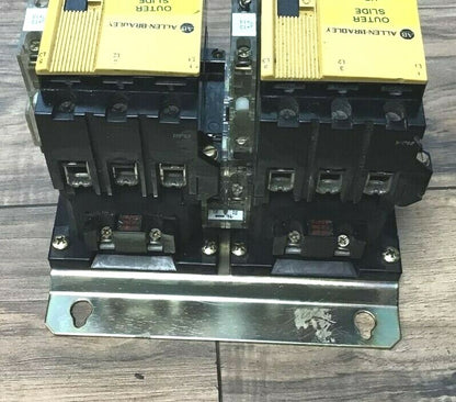 ALLEN BRADLEY 104-A60ND3 REVERSING CONTACTOR SER.C 60A 660V GD473 COIL 120V