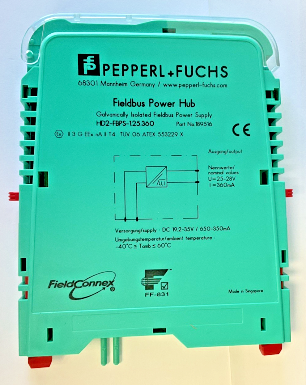 PEPPERL+FUCHS HD2-FBPS-1.25.360 POWER HUB