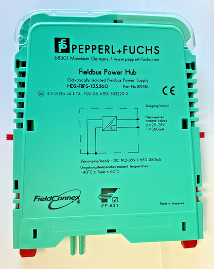 PEPPERL+FUCHS HD2-FBPS-1.25.360 POWER HUB