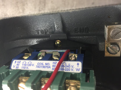 FURNAS 40CF35HAD4 THREE PHASE CONTACTOR 600VAC 20A COIL 110-120V 220-240V 60HZ