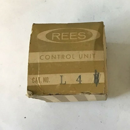 REES L4 YELLOW PUSH BUTTON PLASTIC HOUSING