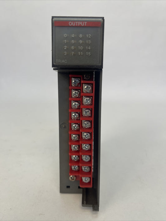 ALLEN BRADLEY 1746-OA16 OUTPUT MODULE SER B OUTPUT VOLTAGE 85-265VAC