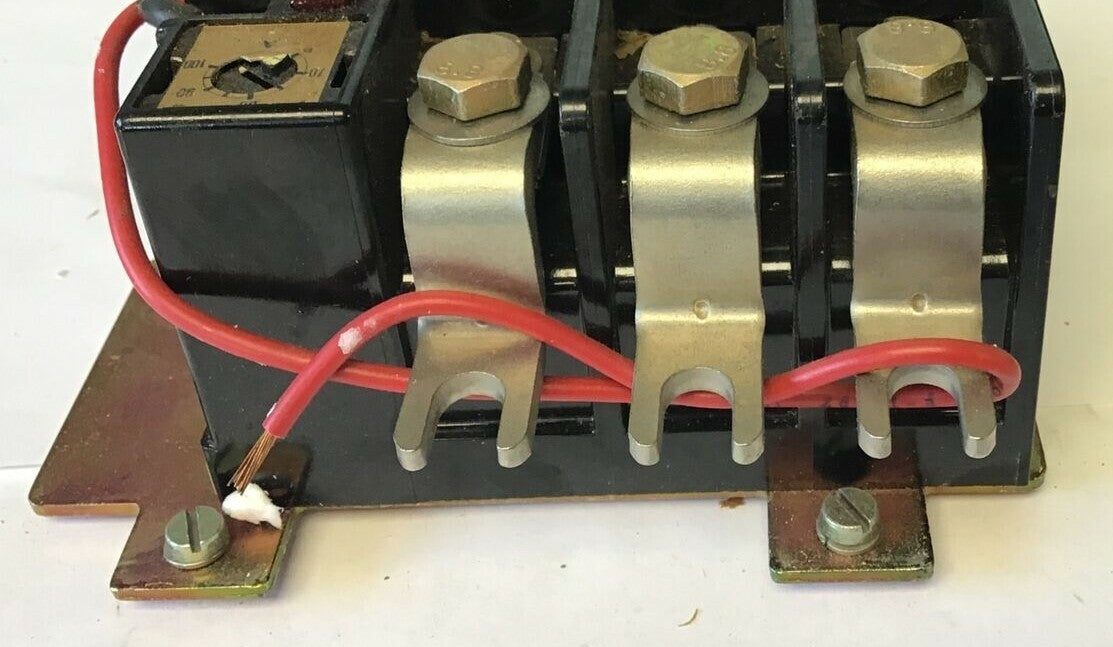 SPRECHER+SCHUH CT 1U-100 THERMAL RELAY 600VAC 225A CLASS 10