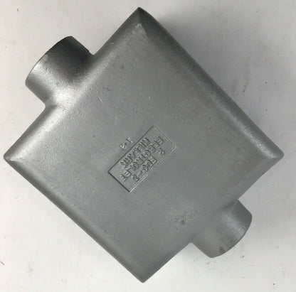 HUBBELL FD20-2 PIN&SLEEVE BACK BOX 20AMP 4&5 WIRE DEVICES 1"HUB