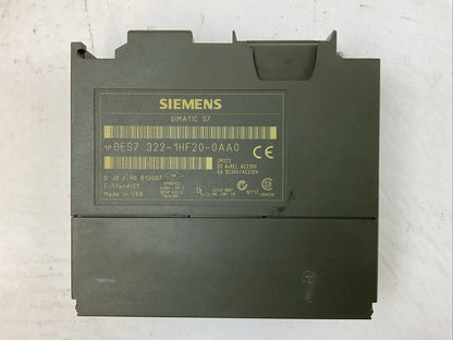 SIEMENS 1P 6ES7 322-1HF20-0AA0 SIMATIC S7 OUTPUT MODULE