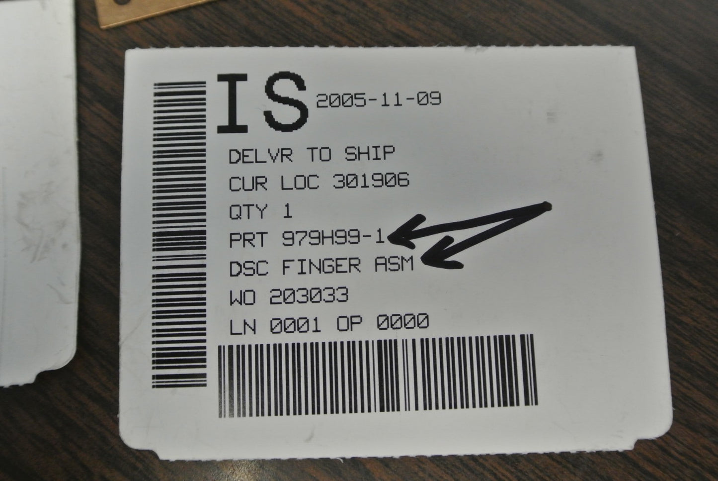 P&H 979H101-1 / 979H99-1 CRANE UP-TRAVEL LIMIT SWITCH CONTACTS as SHOWN