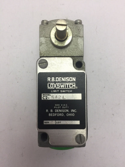 R.B. DENISON LOXSWITCH C2542L LIMIT SWITCH