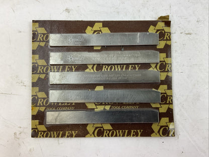 CROWLEY TL257510-0140 SIZE 34T 320-124-4 #171030 RAMLOT #1.003 HONE (LOT OF 5)