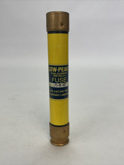 COOPER BUSSMANN LPS-RK-4SP LOW-PEAK DUAL ELEMENT FUSE 600VAC 300VDC (LOT OF 3)