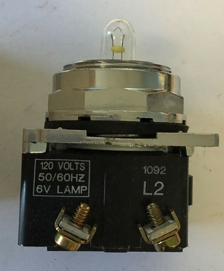 CUTLER HAMMER/ EATON 10250T181N PILOT LIGHT 120V 50/60HZ