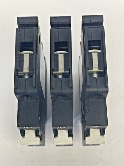 CBI *LOT OF 3* - IEC 60947-2 - MINIATURE CIRCUIT BREAKERS - 5 KVA, 25 ICU, 240 V