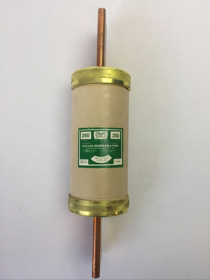 EAGLE 660 SLO-LAG RENEWABLE FUSE 250AMP 250VAC CLASS H IR-10KA