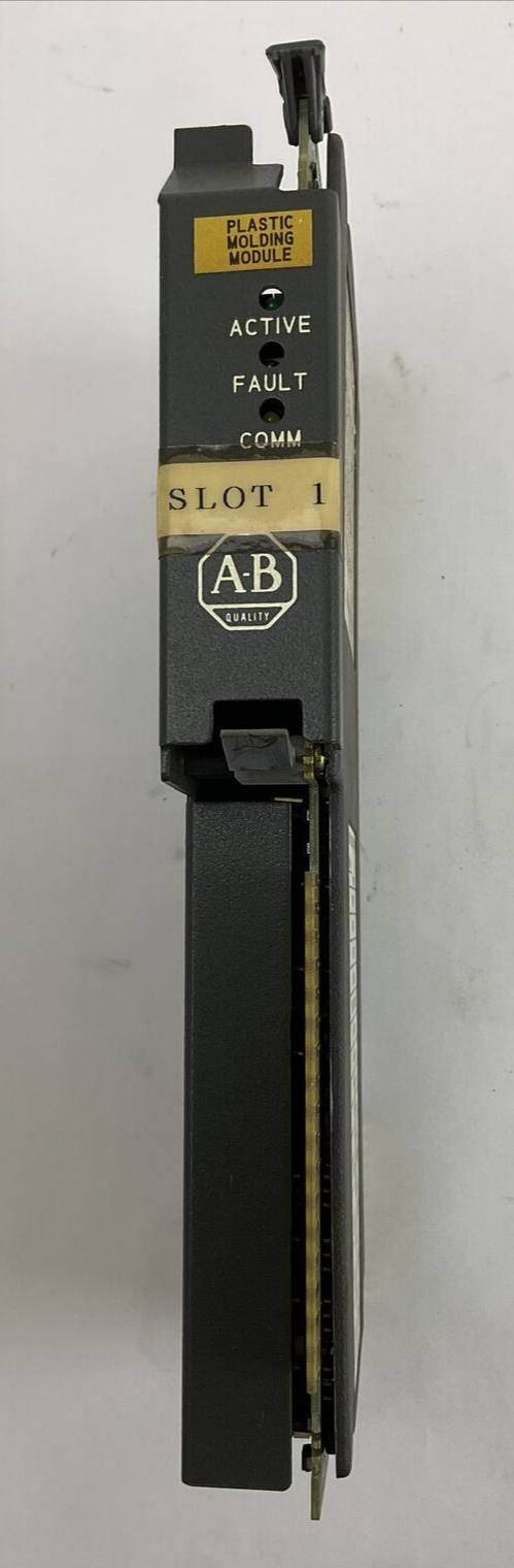 ALLEN BRADLEY 1771-QDC C PLASTIC MOLDING MODULE SER C FIRMWARE REV C 1.2A @ 5VDC
