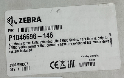 ZEBRA P1046696-146 KIT MEDIA DRIVE BELT