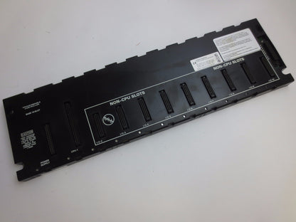 GE FANUC IC693CHS391M BASE 10-SLOT for PROGRAMMABLE CONTROLLER  EMI ENHANCED
