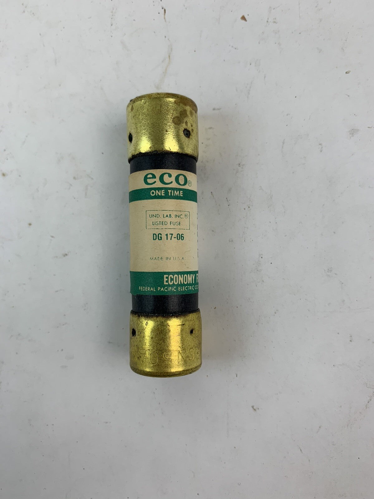 Economy Fuse One-Time EON 50 50A 250V Fuse "Lot of 10"