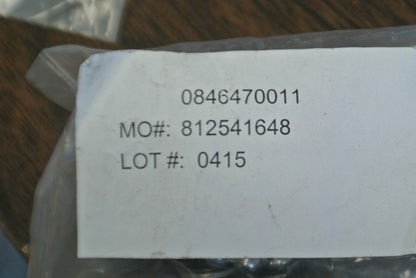 MOLEX 0846470010 (2) & 0846470011 (2) CONNECTOR DUST COVERS / NEW SURPLUS