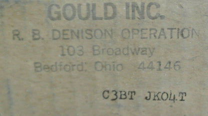 GOULD / R.B. DENISON C3BT-JK04T LIMIT SWITCH / NEW SURPLUS