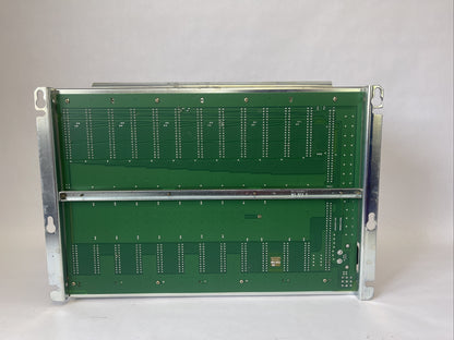 ALLEN BRADLEY 1771-A3B1 12 SLOT I/O CHASIS RACK SER B REV N01 5V BACKPLANE 24AMP