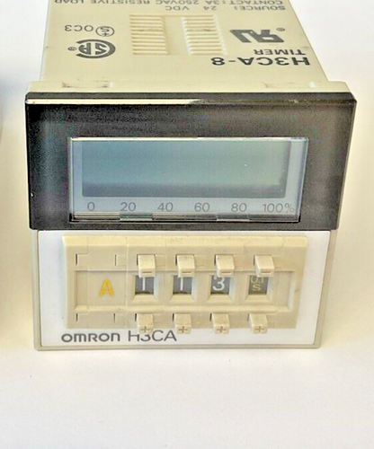 OMRON H3CA-8 TIMER 24VDC 250VAC 3A ***LOTOF3***