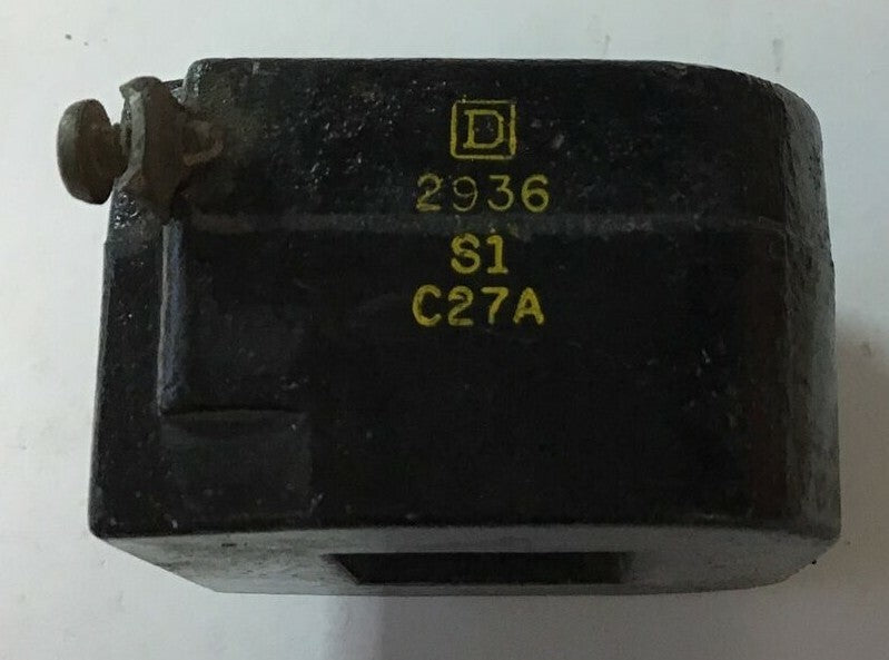 SQUARE D 2936 S1 C27A COIL 120V 60CY 110V 50CY  ***LOTOF2***