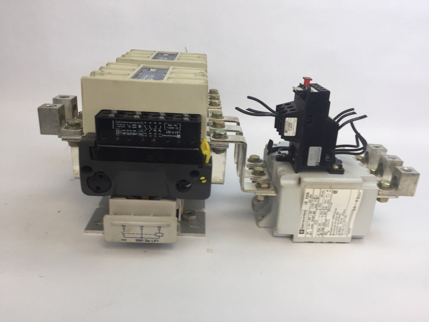 TELEMECANIQUE LC1FG43 REVERSING STARTER  COIL 115-120V LR F200